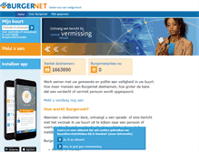 Tablet Screenshot of burgernet.nl